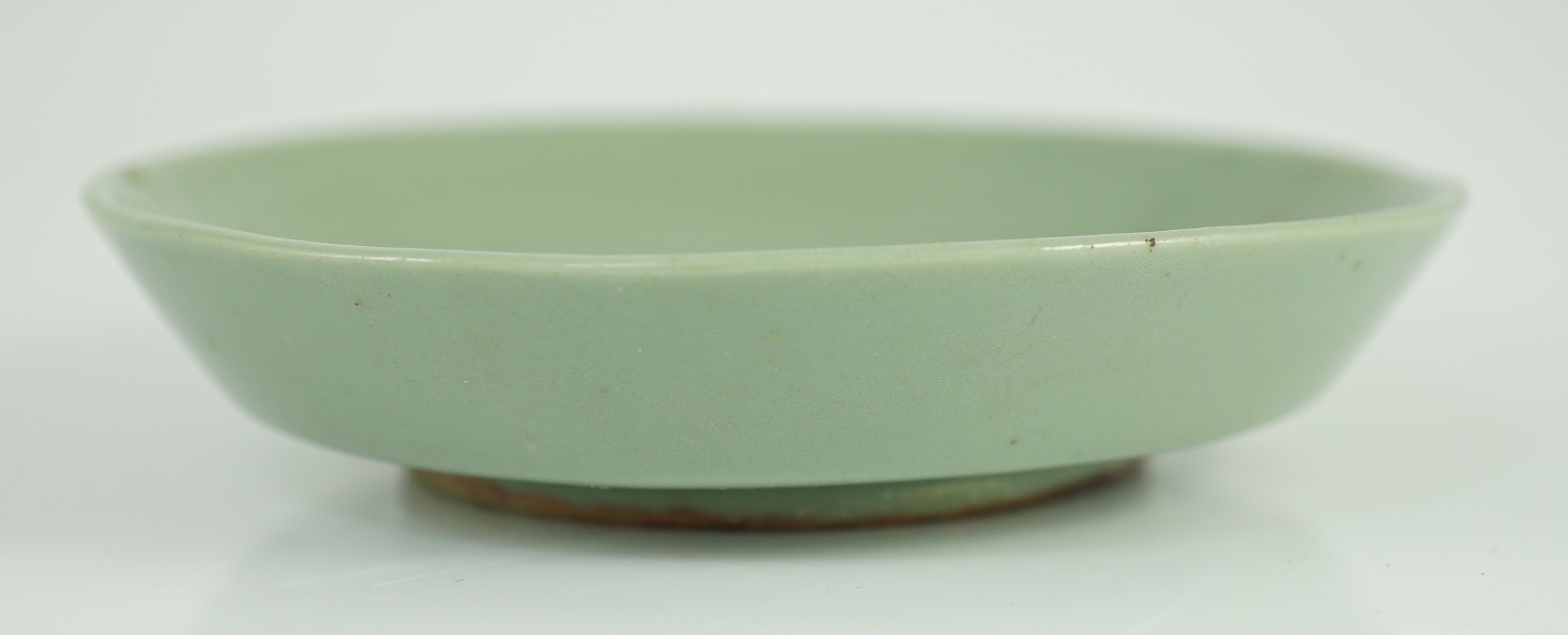 A Chinese celadon brushwasher, possibly Southern Song dynasty